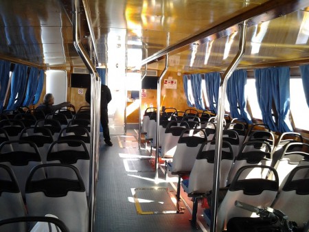 Welcome on Board - 100 comfortable seats for our passangers