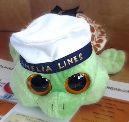 Little Despina-P is looking after everybody on board!